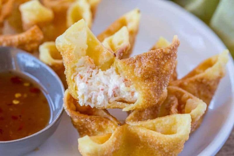 Crab Cheese Wontons