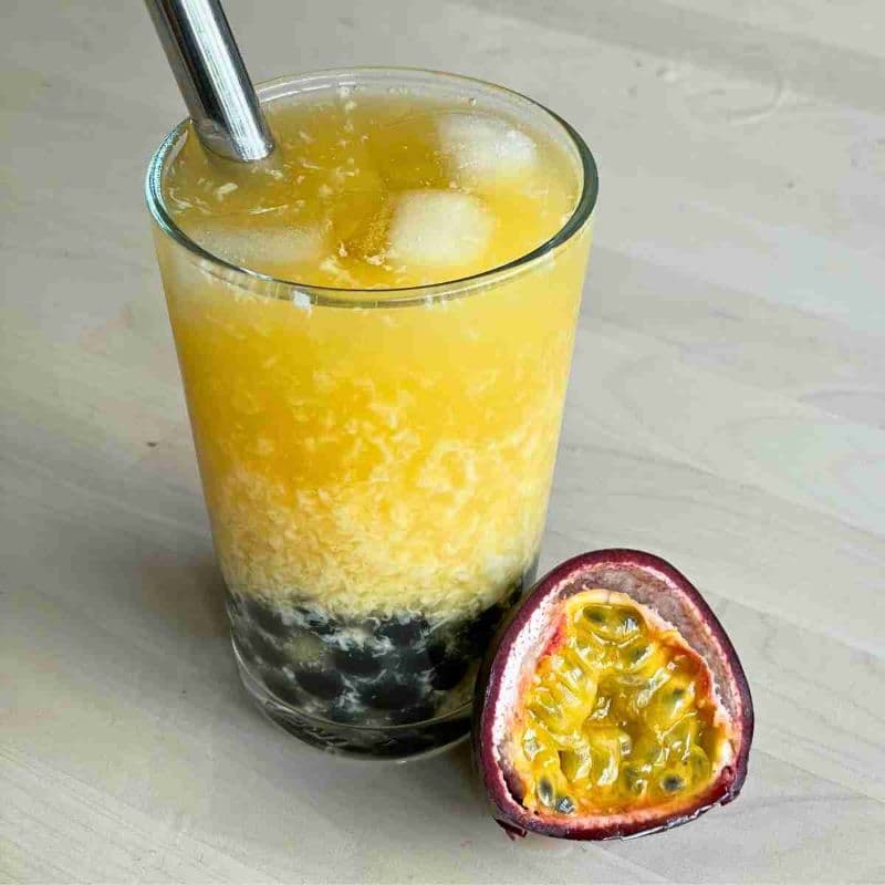 Passion Fruit Bubble Tea