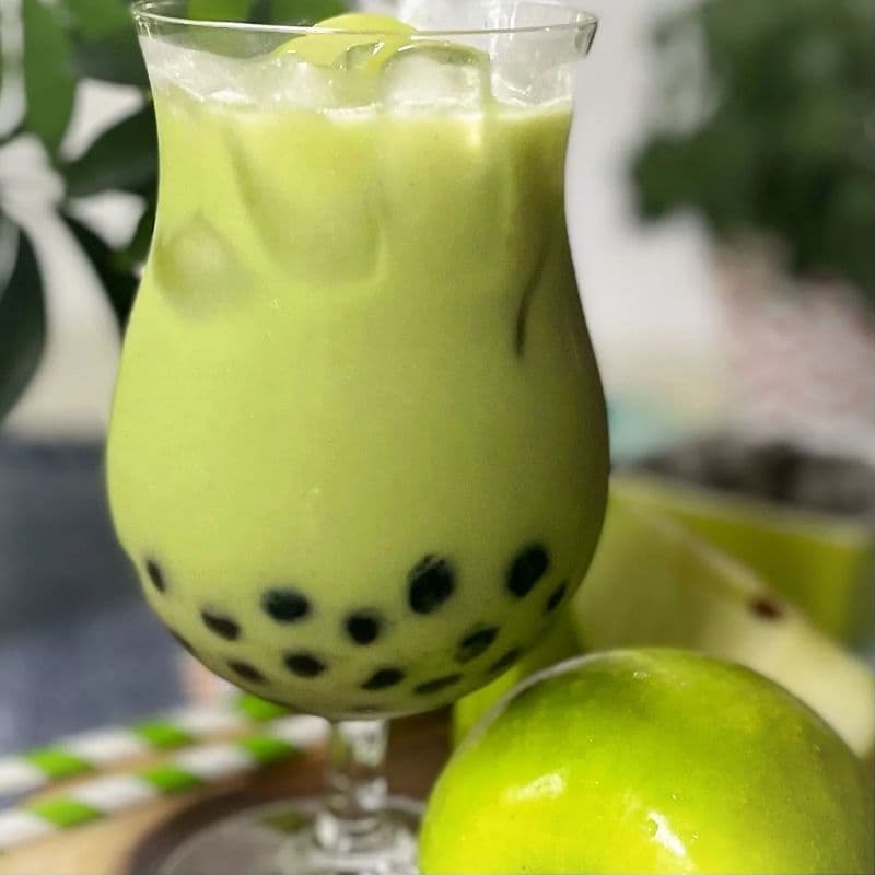 Green Apple Bubble Tea