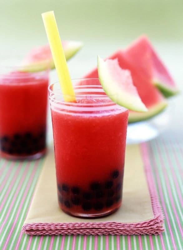 Watermelon Bubble Tea