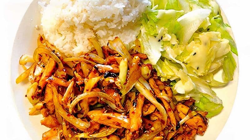 Spicy Vegetable Chicken