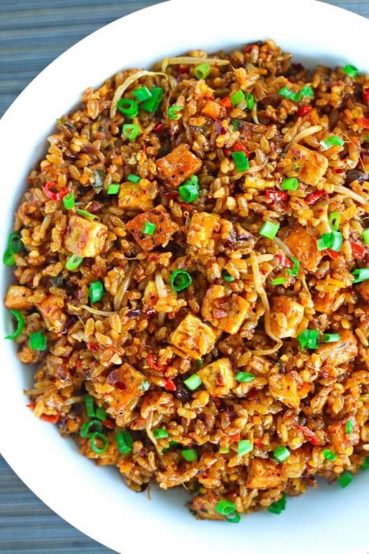 Tofu Fried Rice